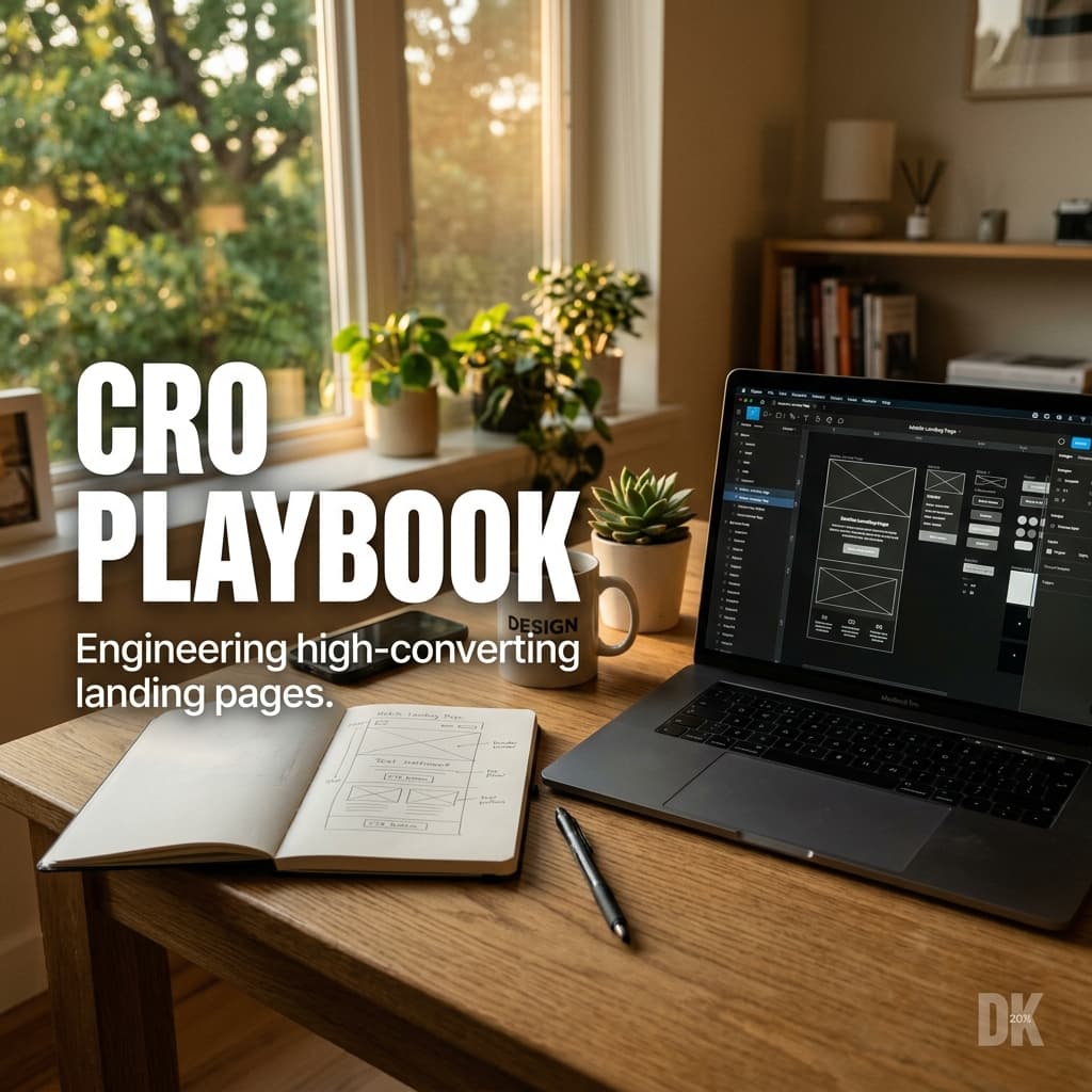 The Conversion Rate Optimization (CRO) Playbook: Engineering High-Converting Landing Pages