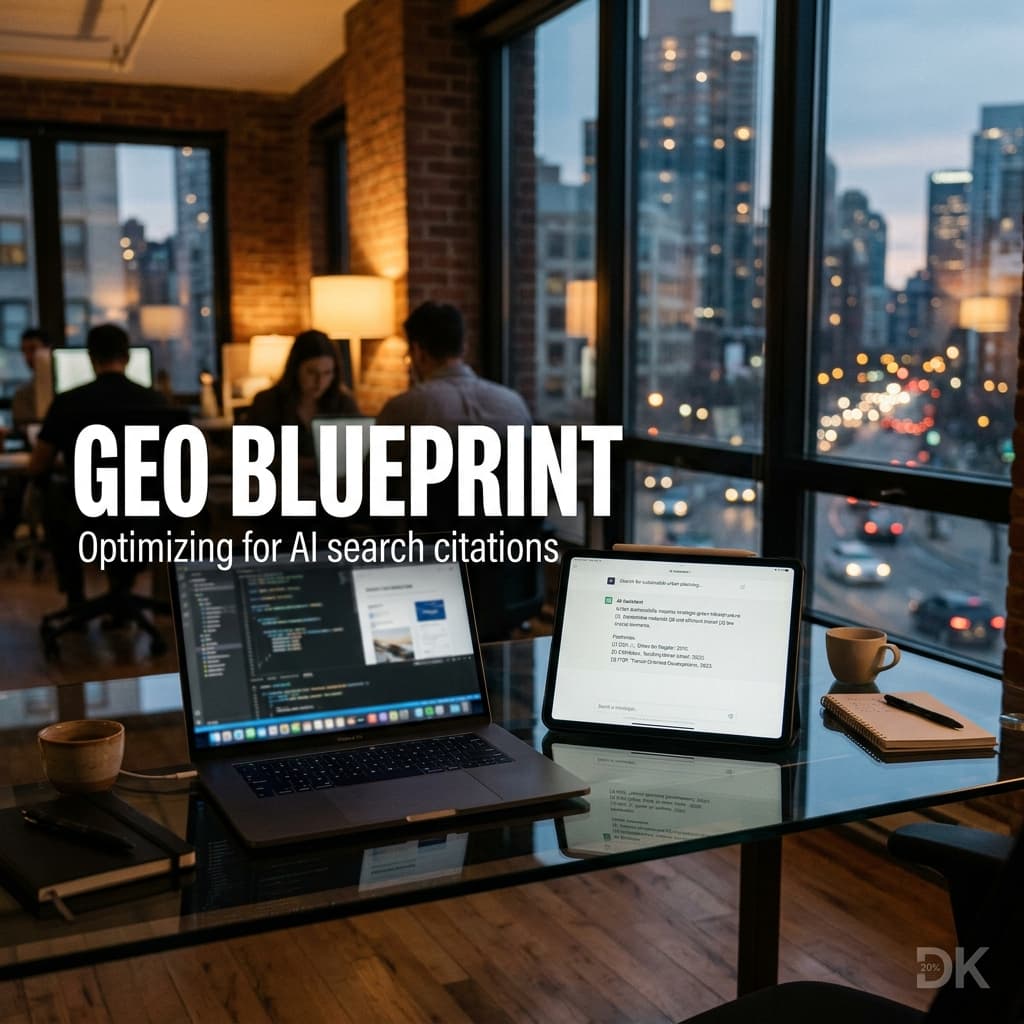 Generative Engine Optimization (GEO): The Blueprint for AI Search Citations