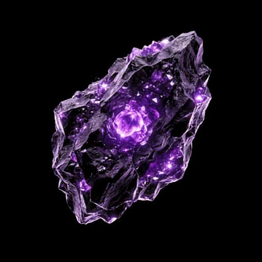 Crystalline Asteroid